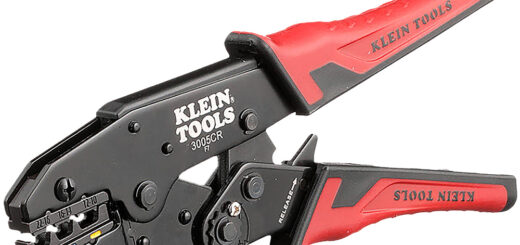 Klein Tools 3005CR insulated-terminal ratcheting crimper