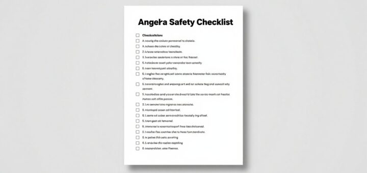 Angle Grinder Safety Checklist: Equipment, Guard Setup and Pre-Start Checks